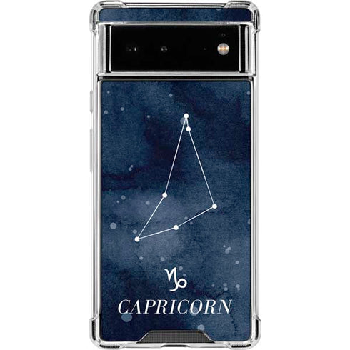 Capricorn Constellation Google Pixel 6 Clear Case